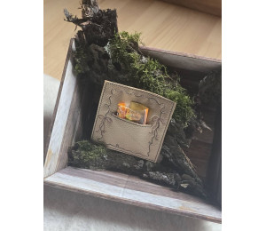 ADVENTSKALENDER 5. Dezember - Stickserie - 6 Geld- oder Gutscheinkartenhülle Weihnachten